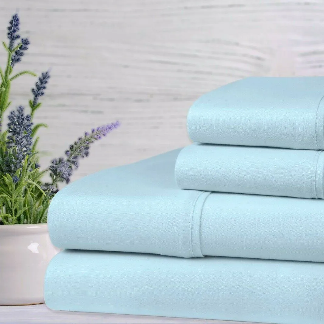 4-Piece Set: Bamboo Lavender Infused Scented Sheet Set