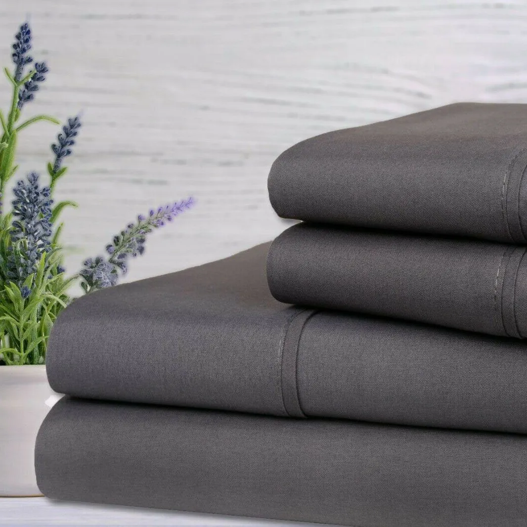 4-Piece Set: Bamboo Lavender Infused Scented Sheet Set