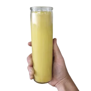 7 Day Beeswax Prayer Candle