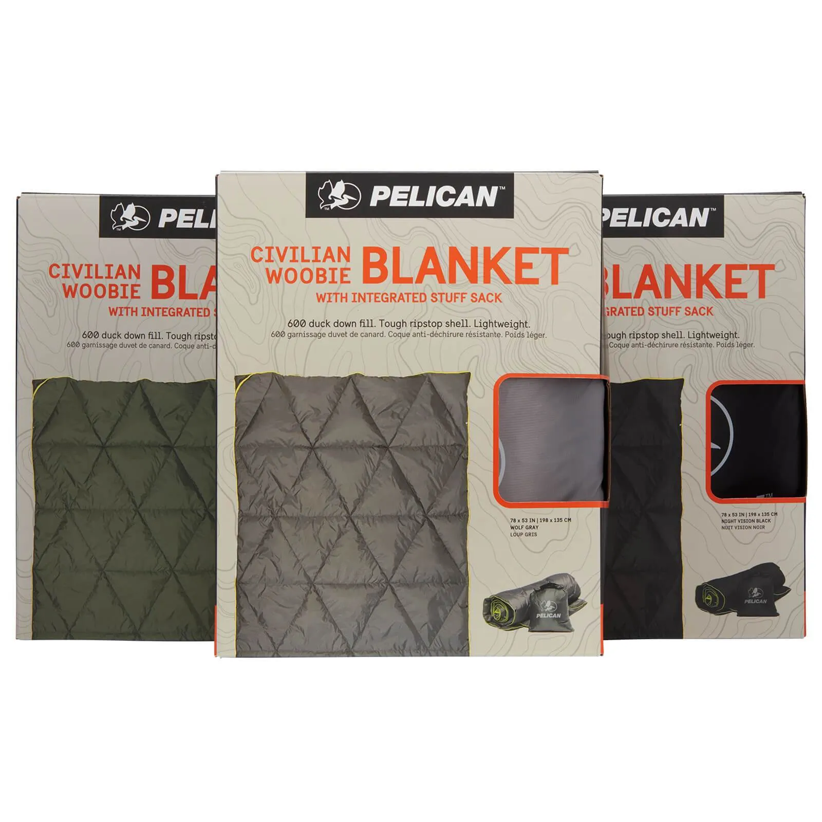 Civilian Woobie Blanket - Night Vision Black