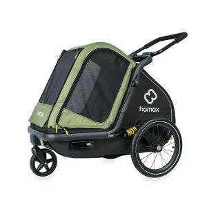 Hamax Pluto Multi-functional Dog Stroller & Dog Bike Trailer | Medium