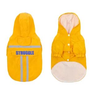 SMASYS Dog Raincoats Rain Poncho Coat Waterproof Rain Jacket with Hood